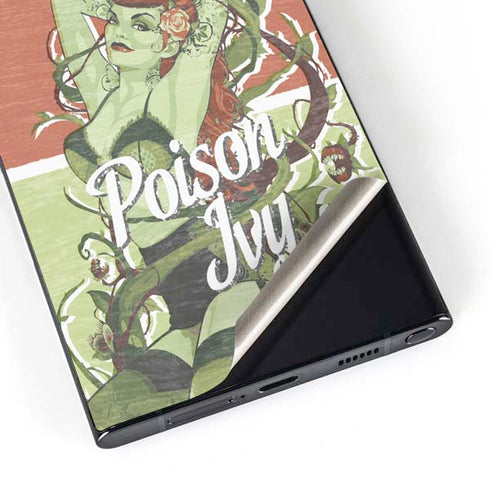 DC Comics Bombshells Poison Ivy Galaxy S25 Ultra Skin